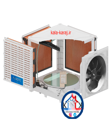 کولر 18هزار سلولزی پلیمری روبروزن البرزمدل NTAC9/180F