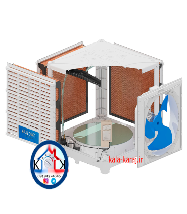 کولر 15هزار سلولزی پلیمری روبروزن البرز مدل NTAC3/150F